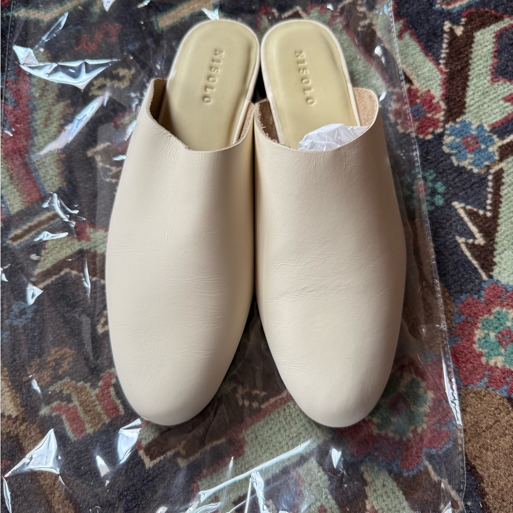 Beige Women’s Mules by Nisolo